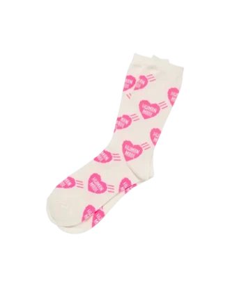 Calcetines con corazones
