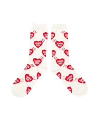 Calcetines con corazones