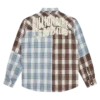 Camisa a cuadros con parche del logotipo Arch Logo