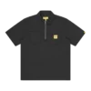 Camisa de trabajo con cremallera de un cuarto para camareras