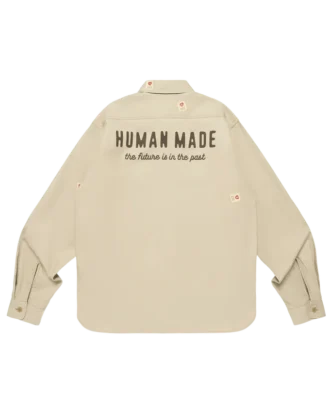 Camisa de trabajo de estilo militar