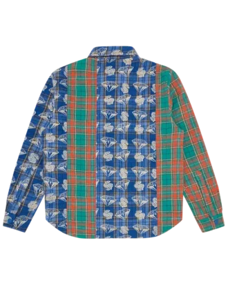 Camisa oversize acolchada con estampado de cuadros Diamonds & Dollars