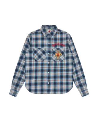 Camisas de manga larga a cuadros Mascot
