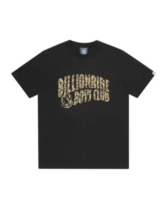 Camiseta con el Arch Logo en forma de arco con estampado de leopardo