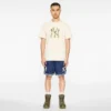 Camiseta con el logotipo de los NY Yankees en estampado Space Camo