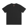 Camiseta con logotipo en arco superpuesto con relleno de camuflaje