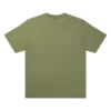 Camiseta con logotipo flocado