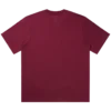 Camiseta con logotipo flocado
