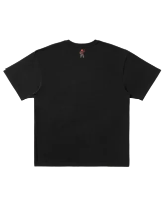 Camiseta con logotipo recto y degradado