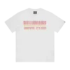 Camiseta con Straight Logo y degradado de diamantes