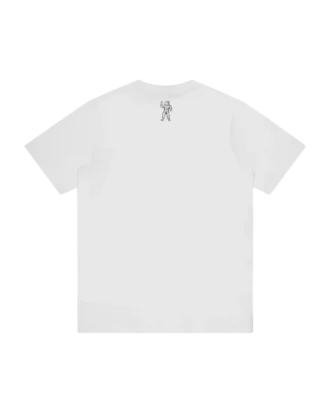 Camiseta con Straight Logo y degradado de diamantes