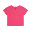 Camiseta corta de mujer con Running Dog corriendo
