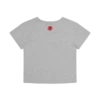 Camiseta corta de mujer con Running Dog corriendo