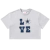 Camiseta corta de mujer de los Dallas Cowboys