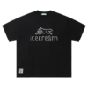 Camiseta de algodón con el Running Dog corriendo