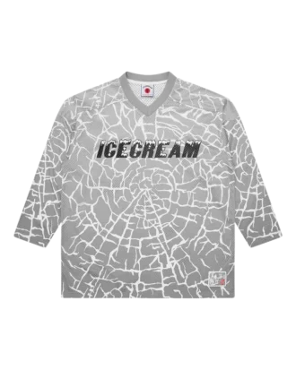 Camiseta de hockey sobre hielo Cracked