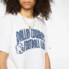 Camiseta de manga corta blanca con el Curve Logo de los Dallas Cowboys