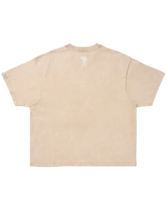 Camiseta de manga corta «Faded Curve» en punto