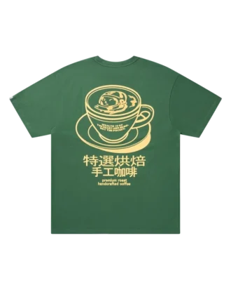 Camiseta de manga corta hecha a mano