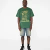 Camiseta de manga corta hecha a mano