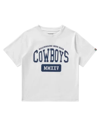 Camiseta de manga corta para niños con la mascota de los Dallas Cowboys