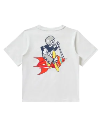 Camiseta de manga corta para niños con la mascota de los Dallas Cowboys