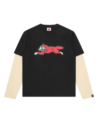 Camiseta de manga larga con capas Running Dog
