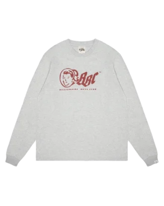 Camiseta de manga larga con el logotipo OG en color burdeos