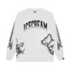 Camiseta de manga larga con logotipos múltiples en semitonos