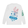 Camiseta de manga larga con múltiples gráficos