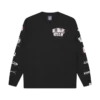Camiseta de manga larga con múltiples logotipos