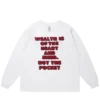 Camiseta de manga larga de algodón con el Arch Logo