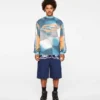 Camiseta de manga larga de camiseta deportiva Usa Jersey