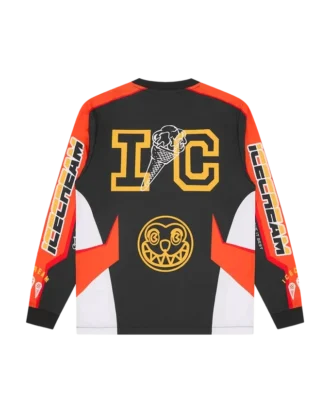 Camiseta de manga larga de motociclista