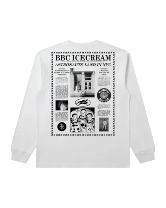 Camiseta de manga larga Newspaper