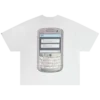 Camiseta de punto con texto