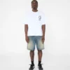 Camiseta de punto con texto