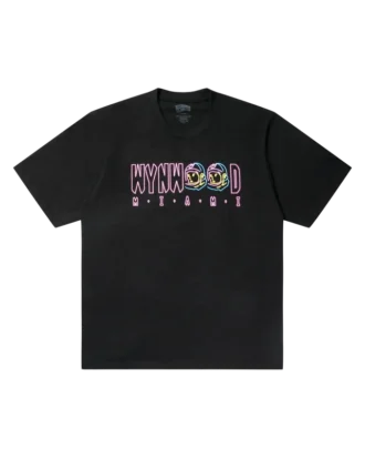 Camiseta de punto irregular con el logotipo Wynwood Neon