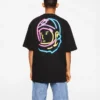Camiseta de punto irregular con el logotipo Wynwood Neon