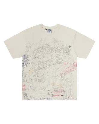 Camiseta de punto Sketch