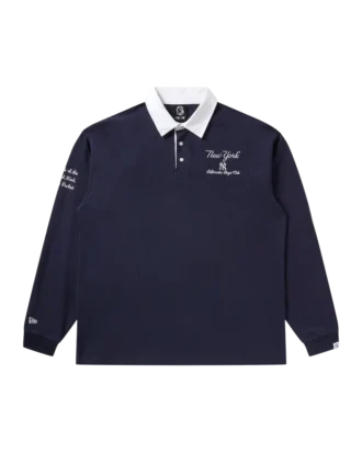 Camiseta de rugby de manga larga de los NY Yankees