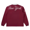 Camiseta de rugby de manga larga de los NY Yankees