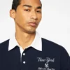 Camiseta de rugby de manga larga de los NY Yankees