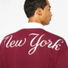 Camiseta de rugby de manga larga de los NY Yankees