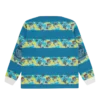 Camiseta de rugby infantil con estampado de camuflaje de robots