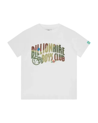 Camiseta infantil con el Arch Logo en estampado Space Camo