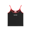 Camiseta sin mangas de contraste Soft Serve para mujer