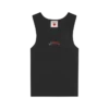 Camiseta sin mangas de mujer con cordones y estampado de Running Dog