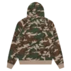 Capucha con cremallera Running Dog en camuflaje de bosque