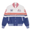 Chaqueta bomber ligera de estilo motero
